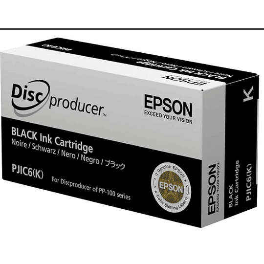Cartucho de Tinta Negra, Epson 