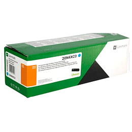 Cartucho de Toner Lexmark, Cyan