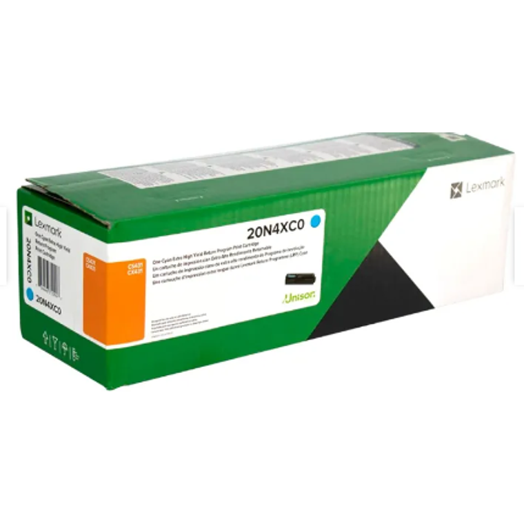 Cartucho de Toner Lexmark, Cyan 1