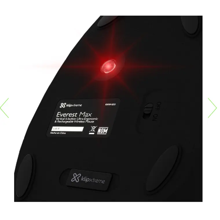  Mouse inalámbrico Klip Xtreme - Vertical  5