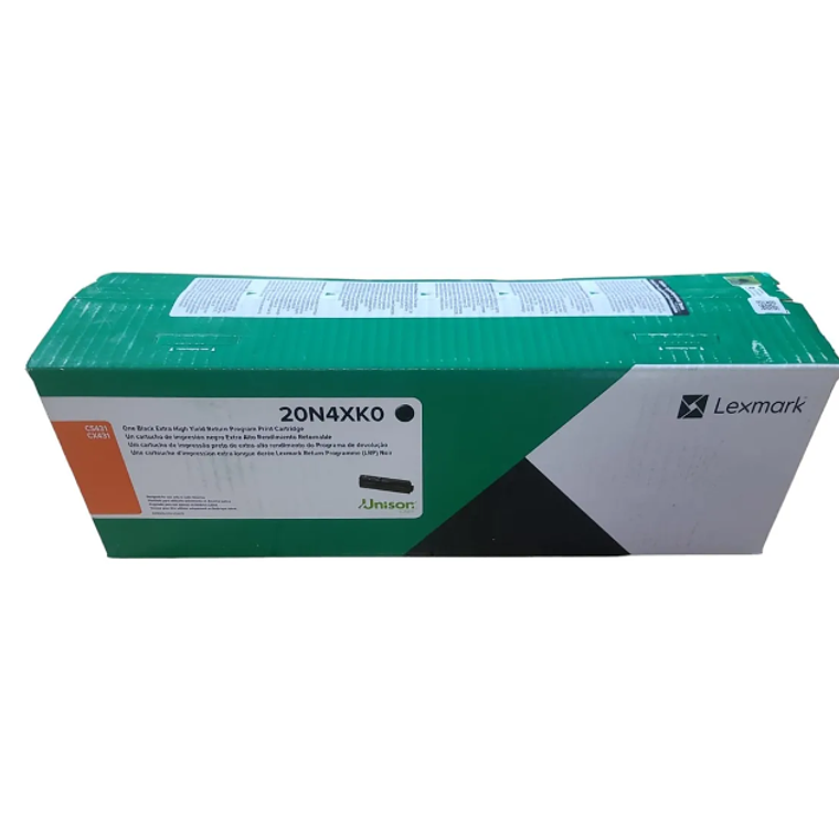 Cartucho de Toner Lexmark, Negro  1