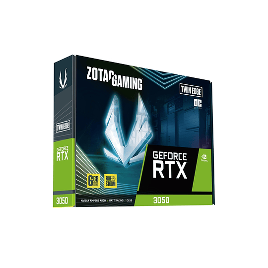 Tarjeta de Video ZOTAC GAMING RTX 3050 6GB GDDR6 Twin Edge