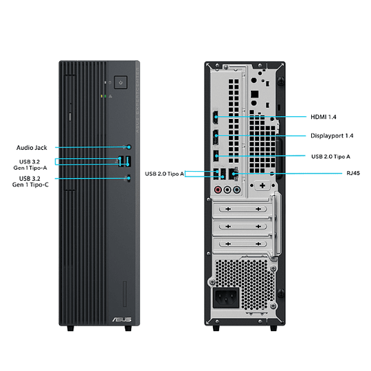 Computador Asus DeskTop (Core i5 13420H, 8GB Ram, 512GB SSD, Win11 Pro)