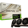 Tarjeta de Video MSI Nvidia GeForce RTX 5070 Ti Inspire 3X OC de 16GB GDDR7