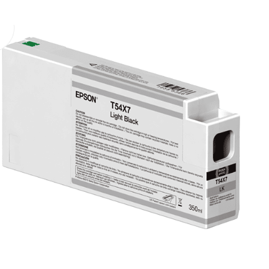 Cartucho de Tinta Epson, Color Negro Claro 350ml