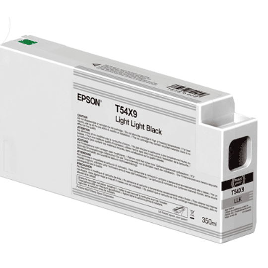 Cartucho de Tinta Epson, Color Negro Claro 350ml