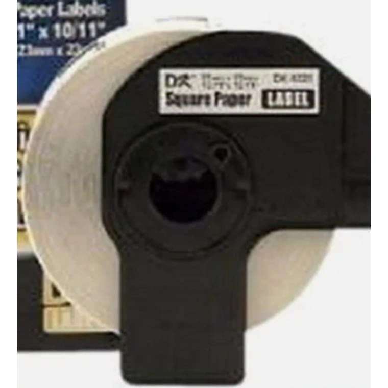 Etiquetas Cuadradas de 10/11“ Brother - Blancas - DK1221 2