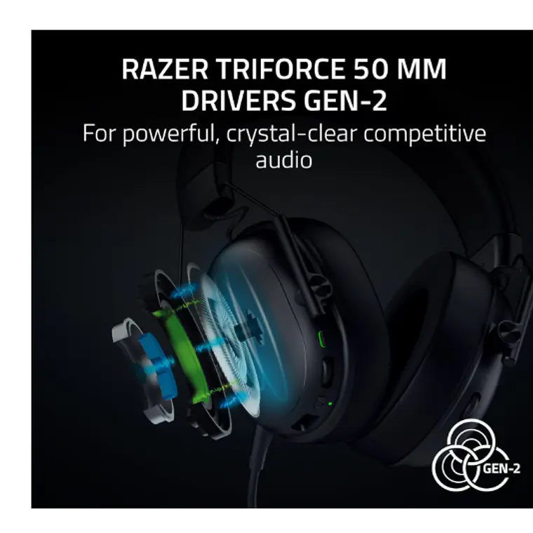 Audífonos Razer BlackShark - V3 X HyperSpeed 5