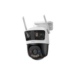 Cámara IMU Cruiser Triple 11MP lente tripe, 2 lente fijos de 3MP 1 lente PT de 5MP de exterior audio bidireccional.