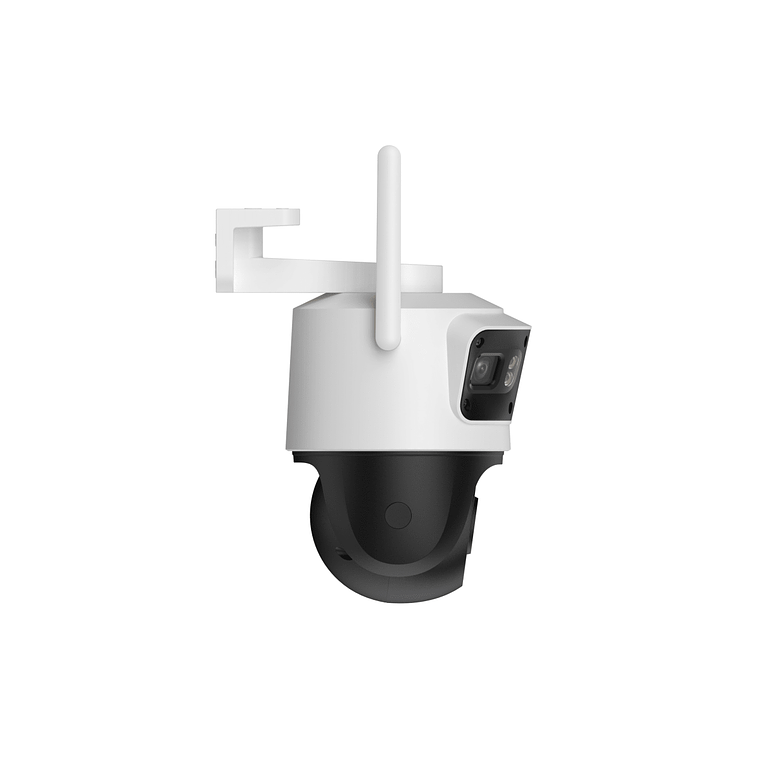 Cámara IMU Cruiser Triple 11MP lente tripe, 2 lente fijos de 3MP 1 lente PT de 5MP de exterior audio bidireccional. 3