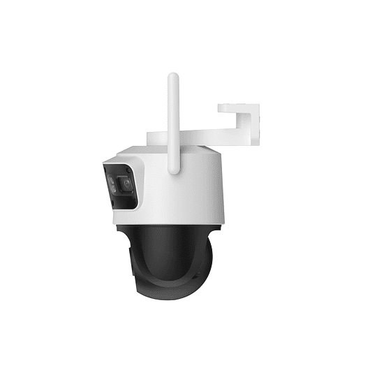 Cámara IMU Cruiser Triple 11MP lente tripe, 2 lente fijos de 3MP 1 lente PT de 5MP de exterior audio bidireccional.