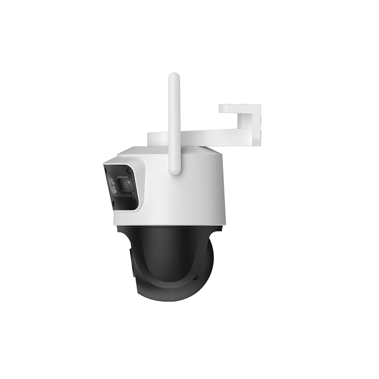 Cámara IMU Cruiser Triple 11MP lente tripe, 2 lente fijos de 3MP 1 lente PT de 5MP de exterior audio bidireccional. 4