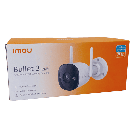 Cámara Imou modelo Bullet 3 de 3MP lente 2.8m