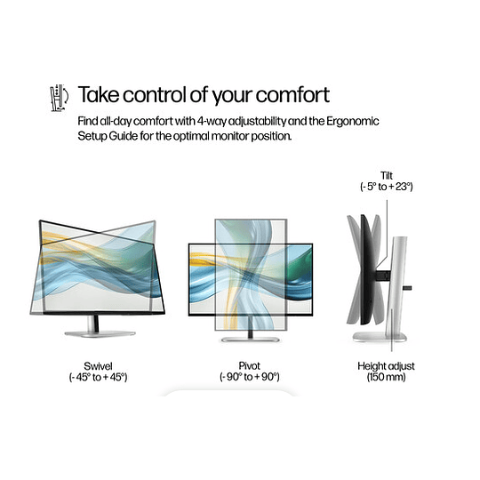 Monitor HP de 23.8“