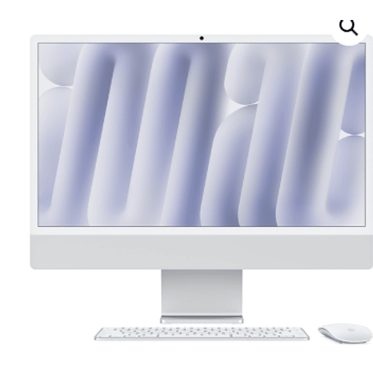Apple iMac Ret 4.5K  de 24“ ( M4, 16GB Ram, 512GB SSD) plata
