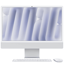 Apple iMac Ret 4.5K  de 24“ ( M4, 16GB Ram, 512GB SSD) plata