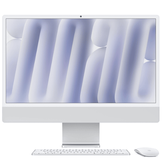 Apple iMac Ret 4.5K  de 24“ ( M4, 16GB Ram, 512GB SSD) plata
