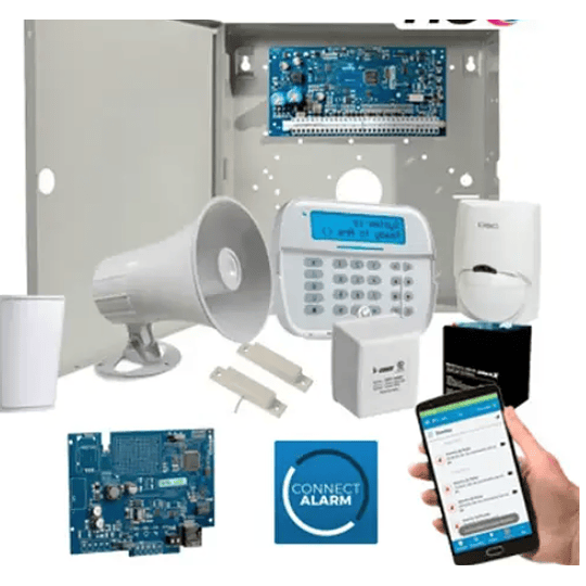Sistema de Alarma de Seguridad - Kit DSC NEO32 LCD