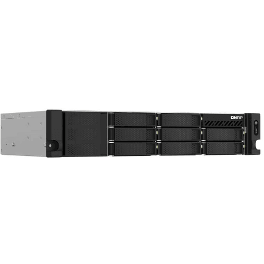 Servidor NAS QNAP TS-873AeU-RP (Ryzen V1500B, 4GB RAM, 8 Bahías, 2U, 300W)