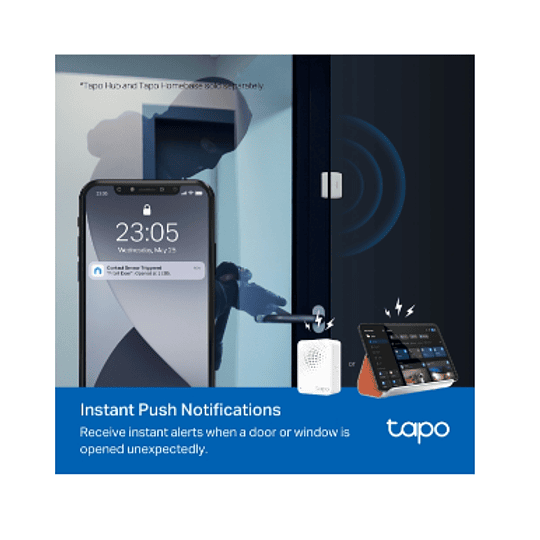 Sensor de contacto magnético inteligente Tapo