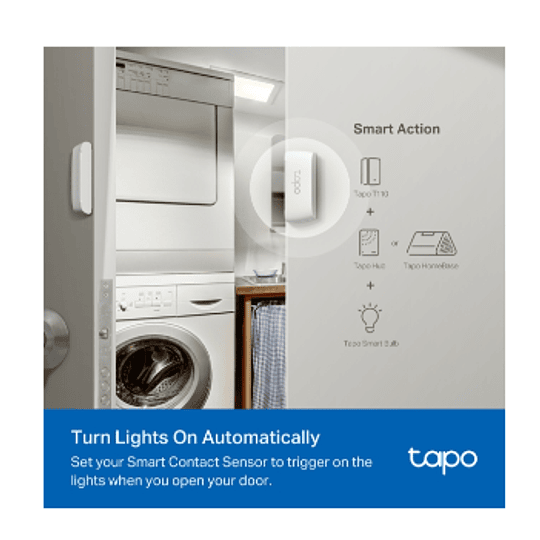 Sensor de contacto magnético inteligente Tapo