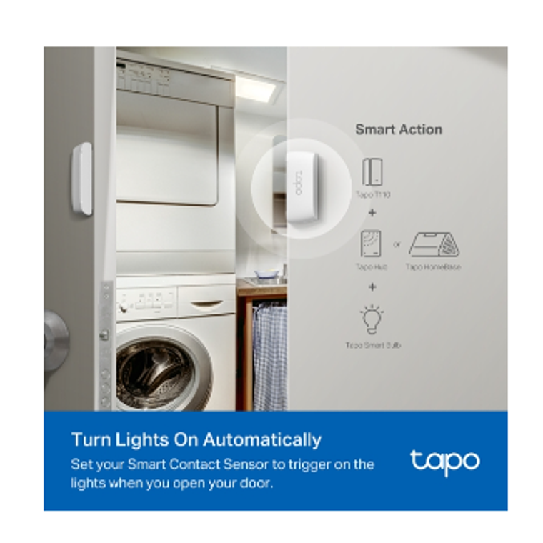 Sensor de contacto magnético inteligente Tapo 4