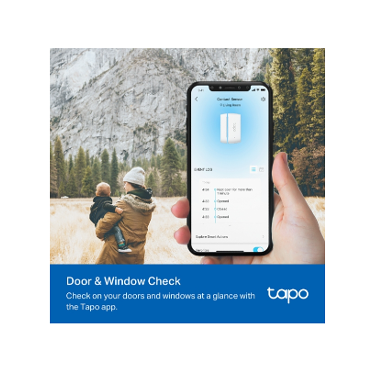 Sensor de contacto magnético inteligente Tapo 5