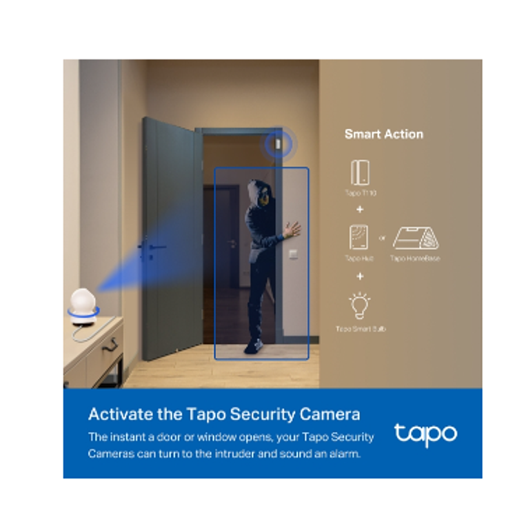 Sensor de contacto magnético inteligente Tapo 6