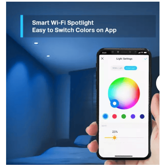 Pack 2 Bombillas GU10 Multicolor Wi-Fi Tapo - Tapo L630(2-pack).
