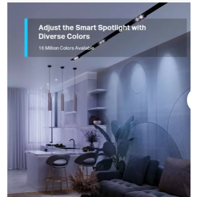 Pack 2 Bombillas GU10 Multicolor Wi-Fi Tapo - Tapo L630(2-pack). 5