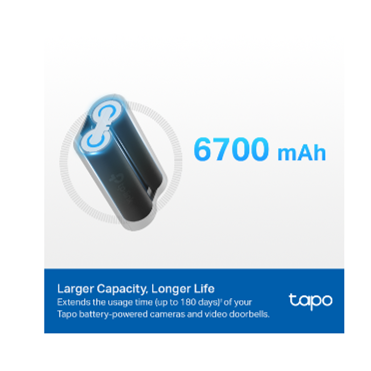 Pack de baterías Tp-Link. Compatibles con Cámaras Tapo y Video Porteros  5
