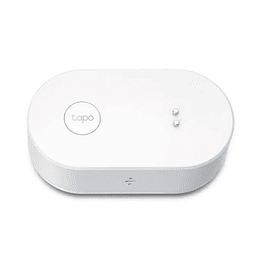 Sensor inteligente de inundación Tapo posee sirena de 90dB protección IP67, requiere HUB para su funcionamiento.