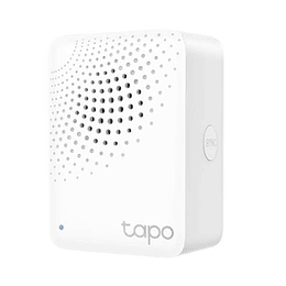 Hub Inteligente con alarma, se coordina con sensores inteligentes Tapo 19 tonos diferentes soporta hasta 64 dispositivos.