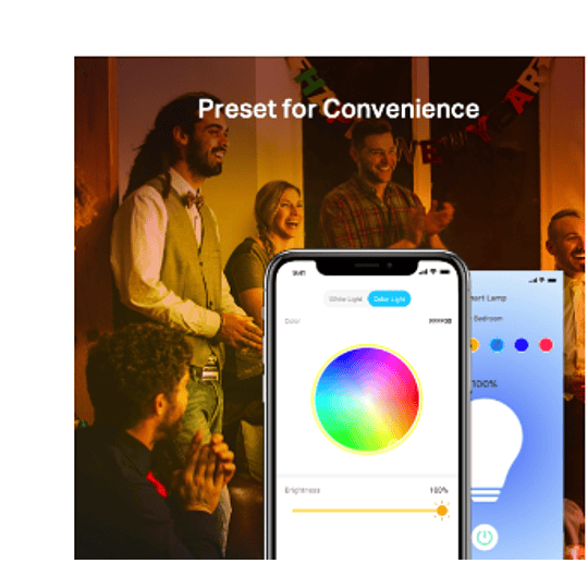 Pack de 4 Ampolletas WIFI