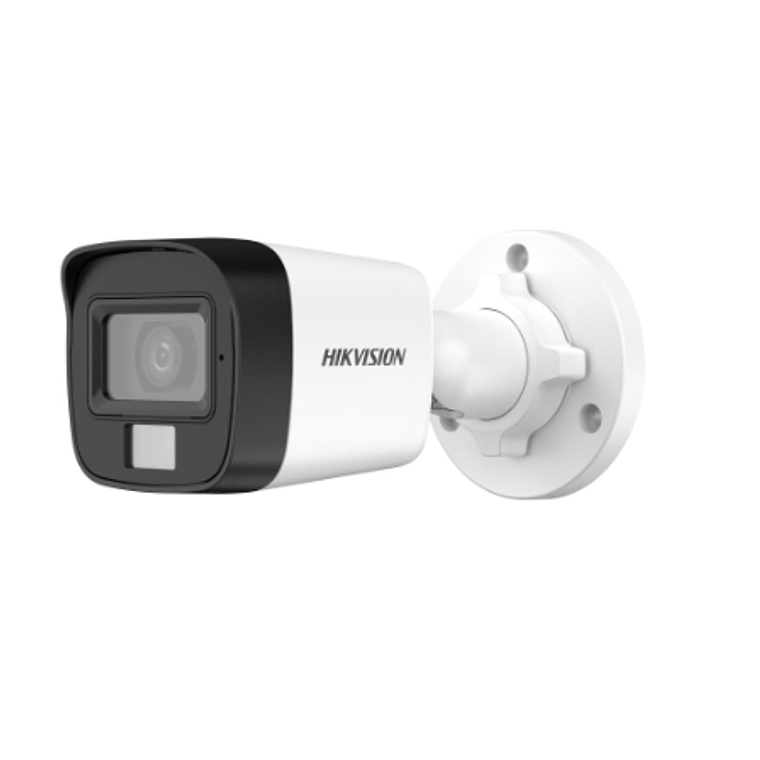 Cámara minibala fija con audio, luz e híbrido inteligente 3K - Hikvision  1