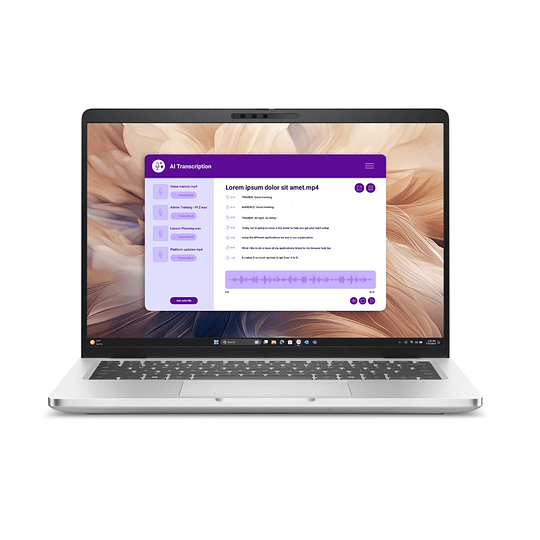 Notebook Dell Pro Plus de 14“ (Ultra 7 265U, 32GB Ram, 1TB SSD, Win11 Pro) 3 años de garantía Pro Support Plus