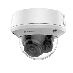 Cámara de Domo Hikvision AcuSense (2 MP, CMOS, H265+, IP67, IK10)