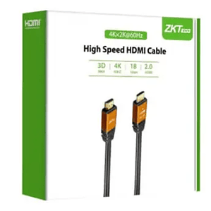 Cable HDMI ZKTeco de 1 metro, conectores macho a macho, conexiones de alta definición
