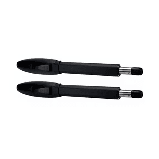 Kit de pistones aluminio antioxidante ZK para puertas abatibles con doble servicio sopor