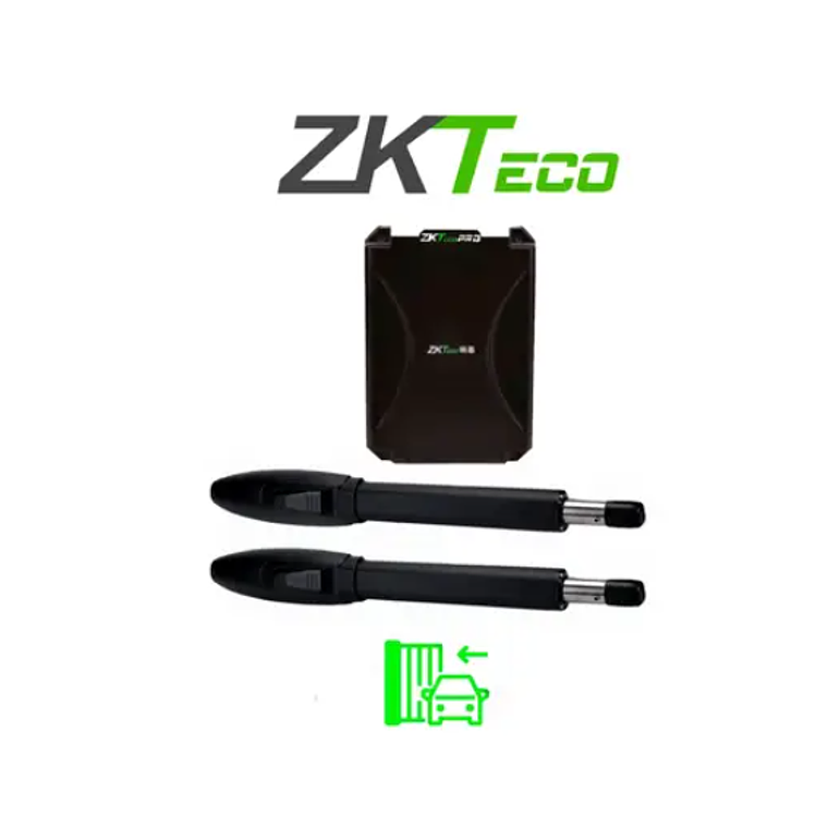 Kit de pistones aluminio antioxidante ZK para puertas abatibles con doble servicio sopor 2