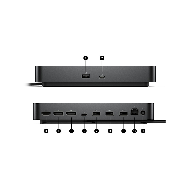 Docking Dell Pro WD25 (Estación de acoplamiento) 5