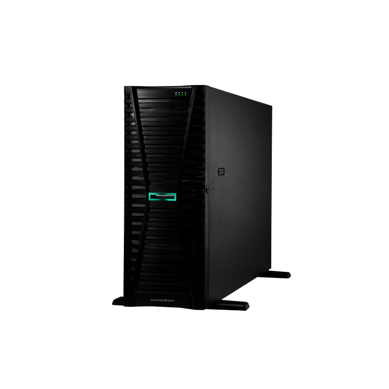 Servidor HPE ProLiant ML350 Gen11 4510 2.4GHz 12c 1P 2x32GB‑R 8SFF MR408i‑o 2x960GB SSD 2x800W 2