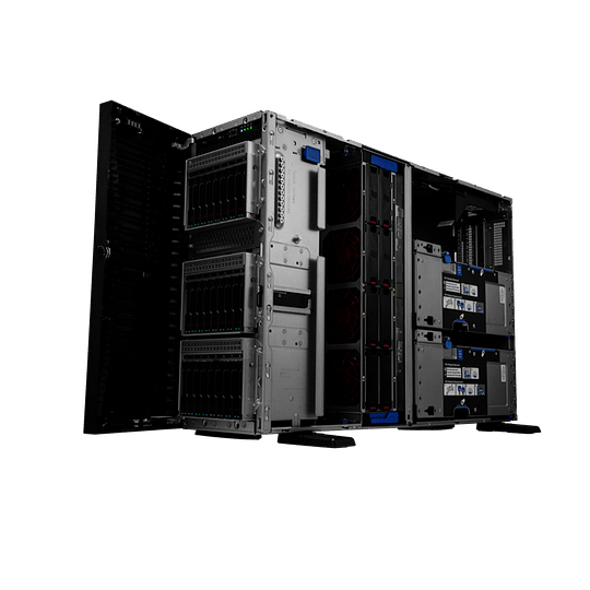 Servidor HPE ProLiant ML350 Gen11 4510 2.4GHz 12c 1P 2x32GB‑R 8SFF MR408i‑o 2x960GB SSD 2x800W