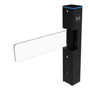 Barrera ZK de Acero, Incluye Placa Controladora y Adaptador AC