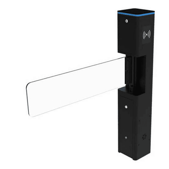 Barrera ZK de Acero, Incluye Placa Controladora y Adaptador AC