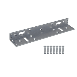 Soporte en L ZKTeco CM-280BL para Retenedor Electromagnético de 280 kg
