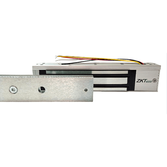 Retenedor Electromagnético ZKTeco de 180 kg con LED y Sensor de Posición