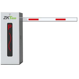 Barrera vehicular derecha con pluma telescópica de 6 metros, Color Gris 