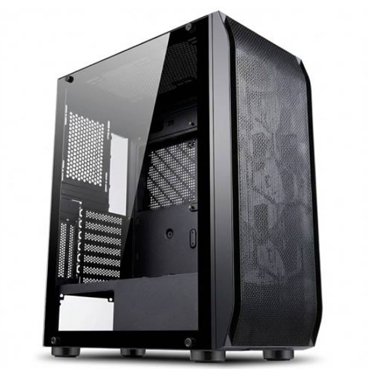 Gabinete Gamer Y03-BK, Mid Tower, 4 ventiladores ARGB - Negro  2