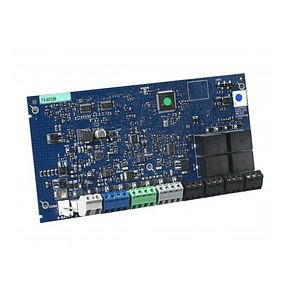 Módulo de Bus con 4 salidas de relé programables y fuente de alimentación de 2 A